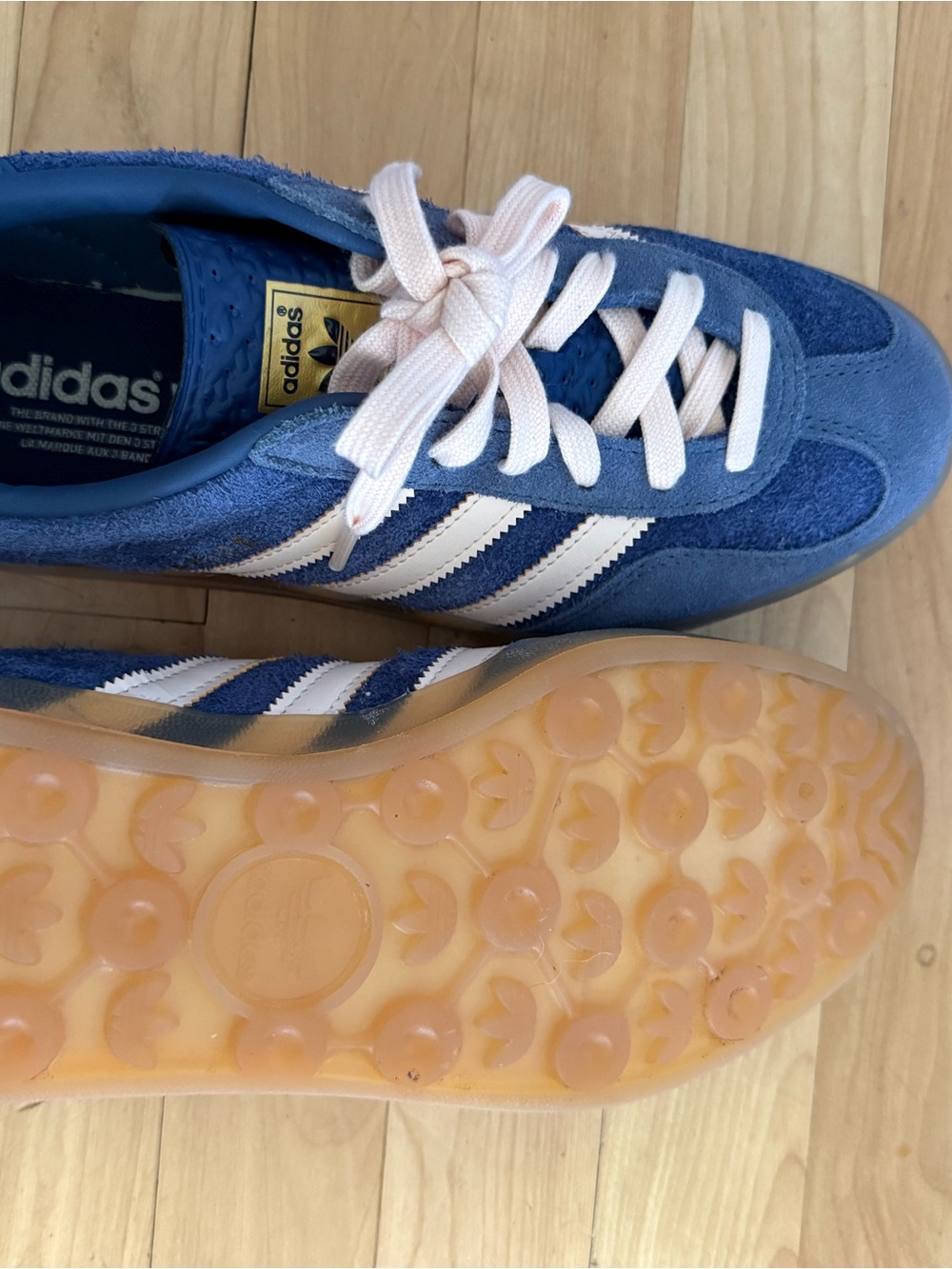 Adidas Gazelle Tennis Shoes — Navy - Picture 4 of 5